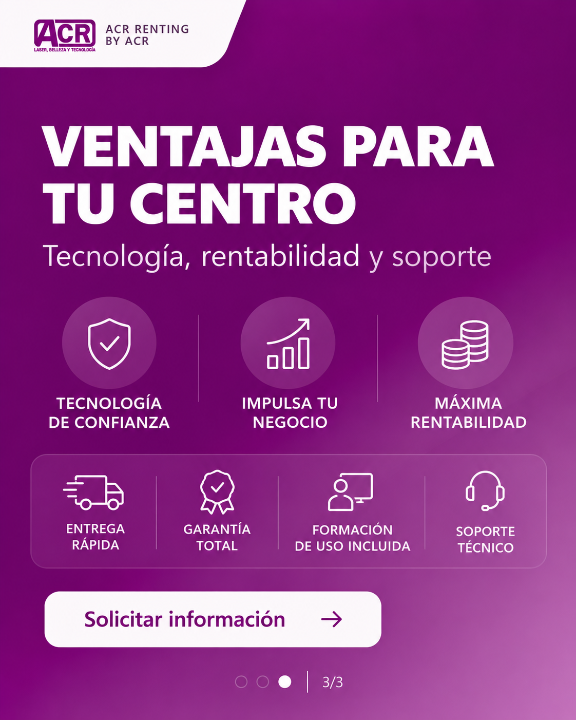 Venta de aparatología médico-estética ACR — imagen 3